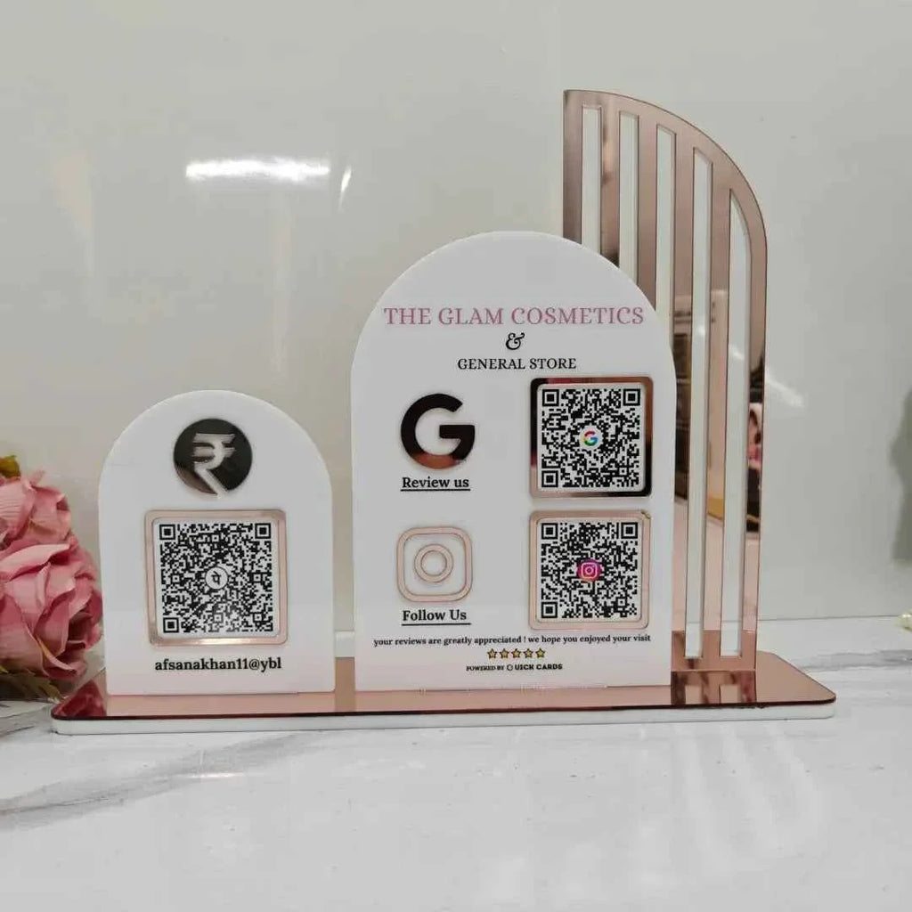Premium 3 QR Standee