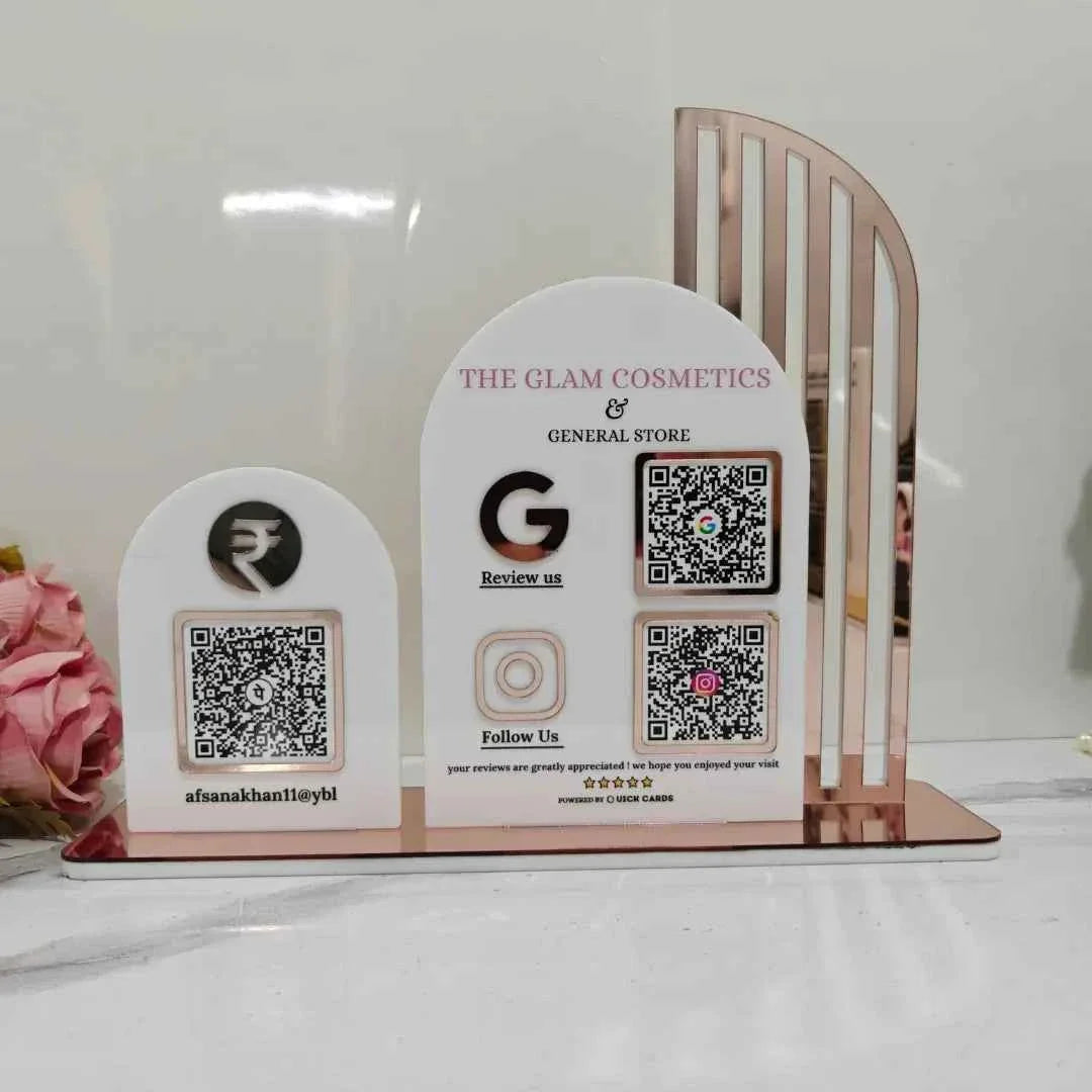 Premium 3 QR Standee