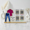 Clothing 4 QR Standee