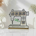 Sewing Machine Shape  5 QR Standee