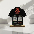 T-Shirt Shape 2 QR Standee