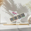 Airplane Shape 4 QR Standee