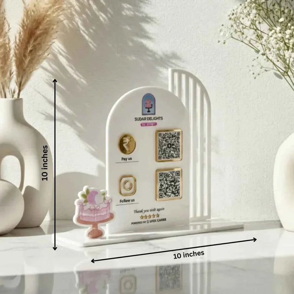 Cake 2 QR Standee