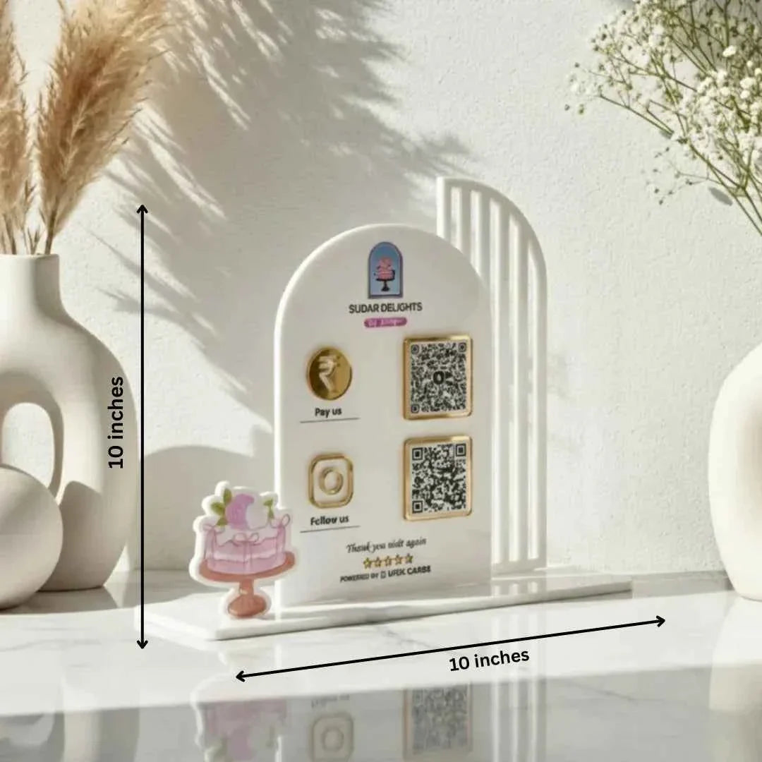 Cake 2 QR Standee