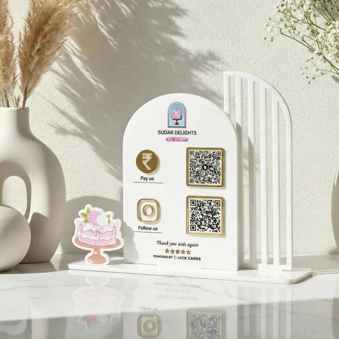 Cake 2 QR Standee
