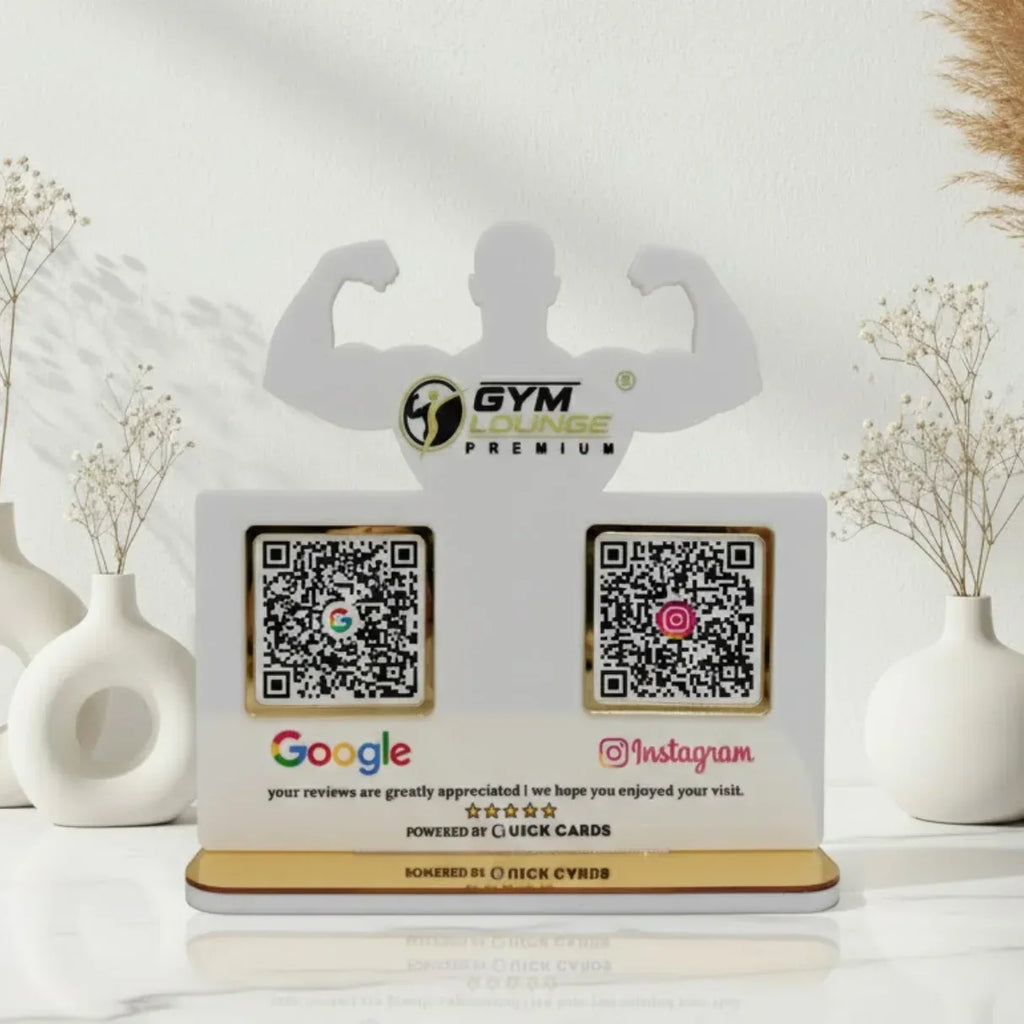 Gym 2 QR Standee
