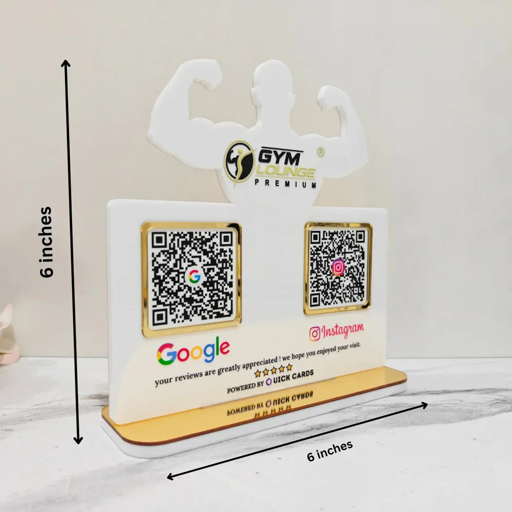 Gym 2 QR Standee