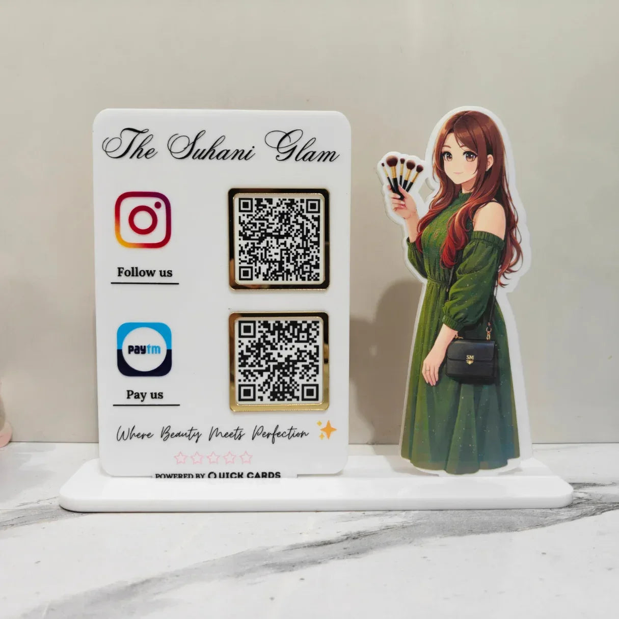 Makeup Studio 2 QR Standee