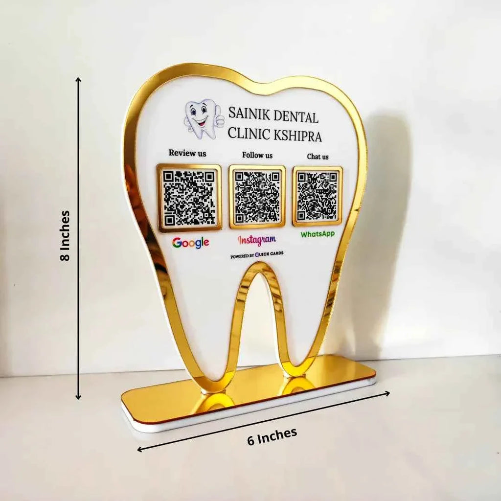 3 QR Standee (Dentist Special)