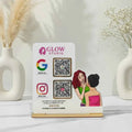 Makeup Style 2 QR Standee