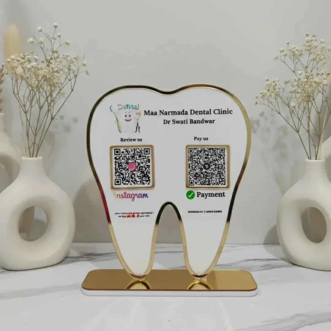 Dental  2 QR Standee