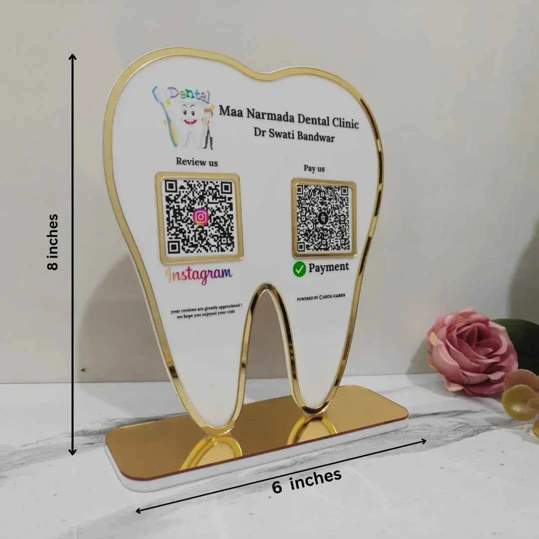 Dental  2 QR Standee