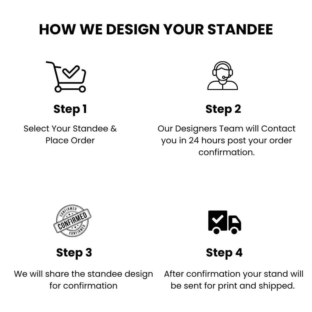 Hexagon Shape 1 QR Instagram, Google, Payment Custom Stand