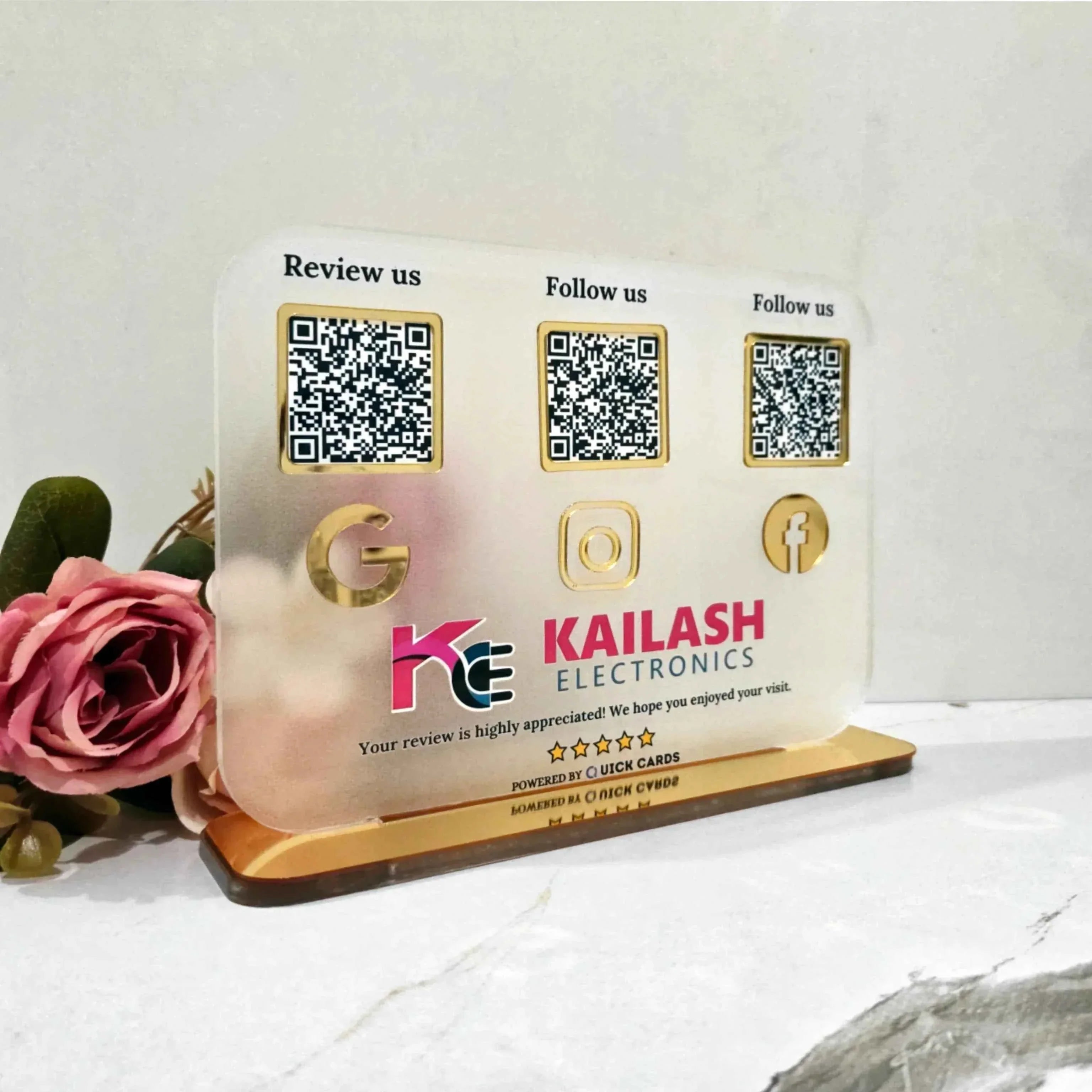 3 QR Semitransparent