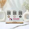 3 QR Semitransparent