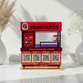 Cart shape 4 QR Standee