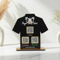 T-Shirt Shape 3 QR Standee