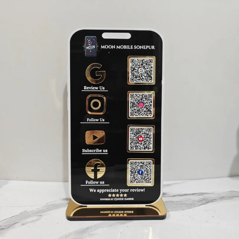 Mobile Shape Standee