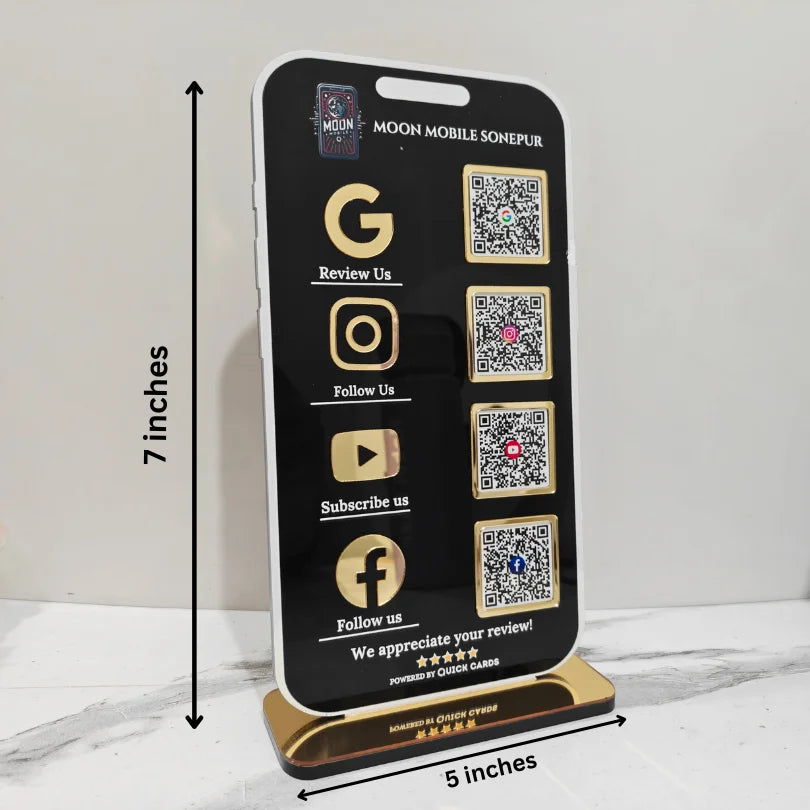 Mobile Shape Standee