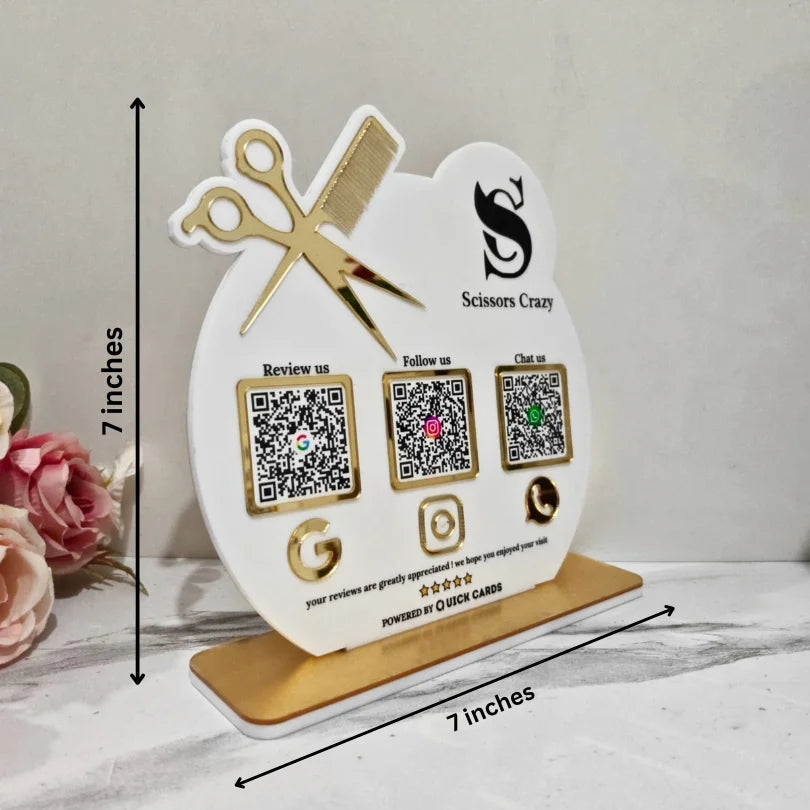 Standee for Salon