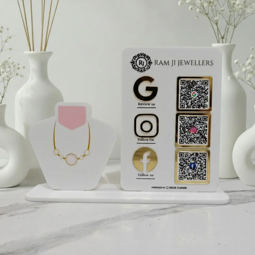 Jewelry Shape Standee