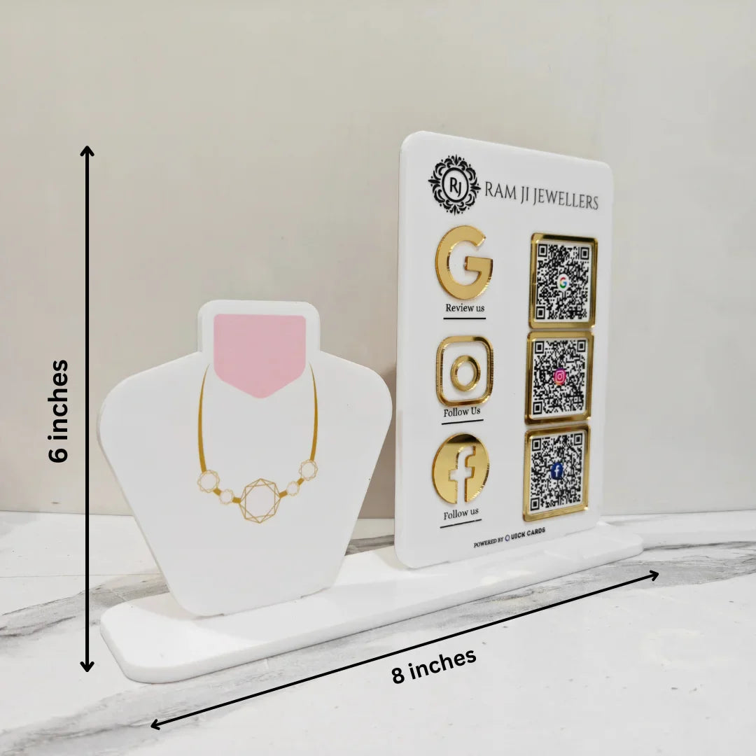 Jewelry Shape Standee