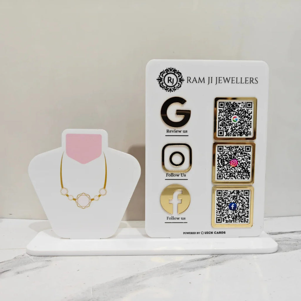 Jewelry Shape Standee
