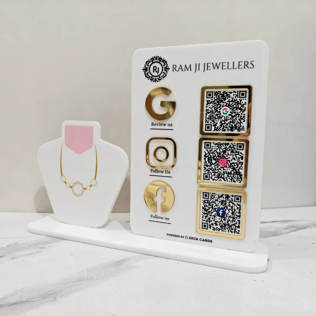 Jewelry Shape Standee