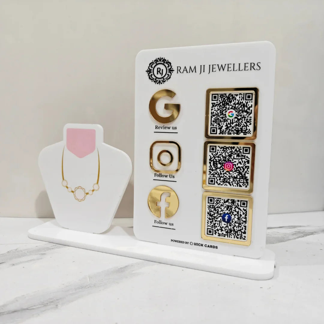 Jewelry Shape Standee