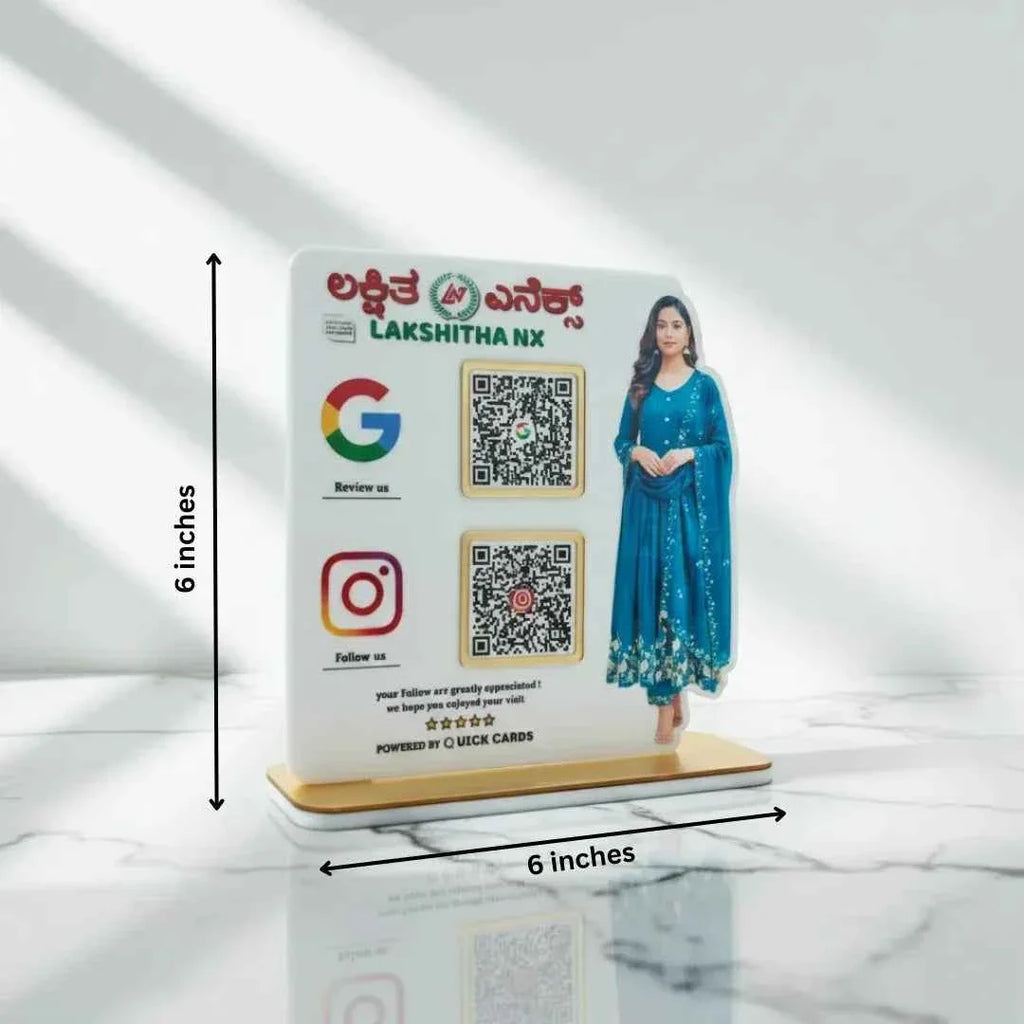 Clothing 2 QR Standee