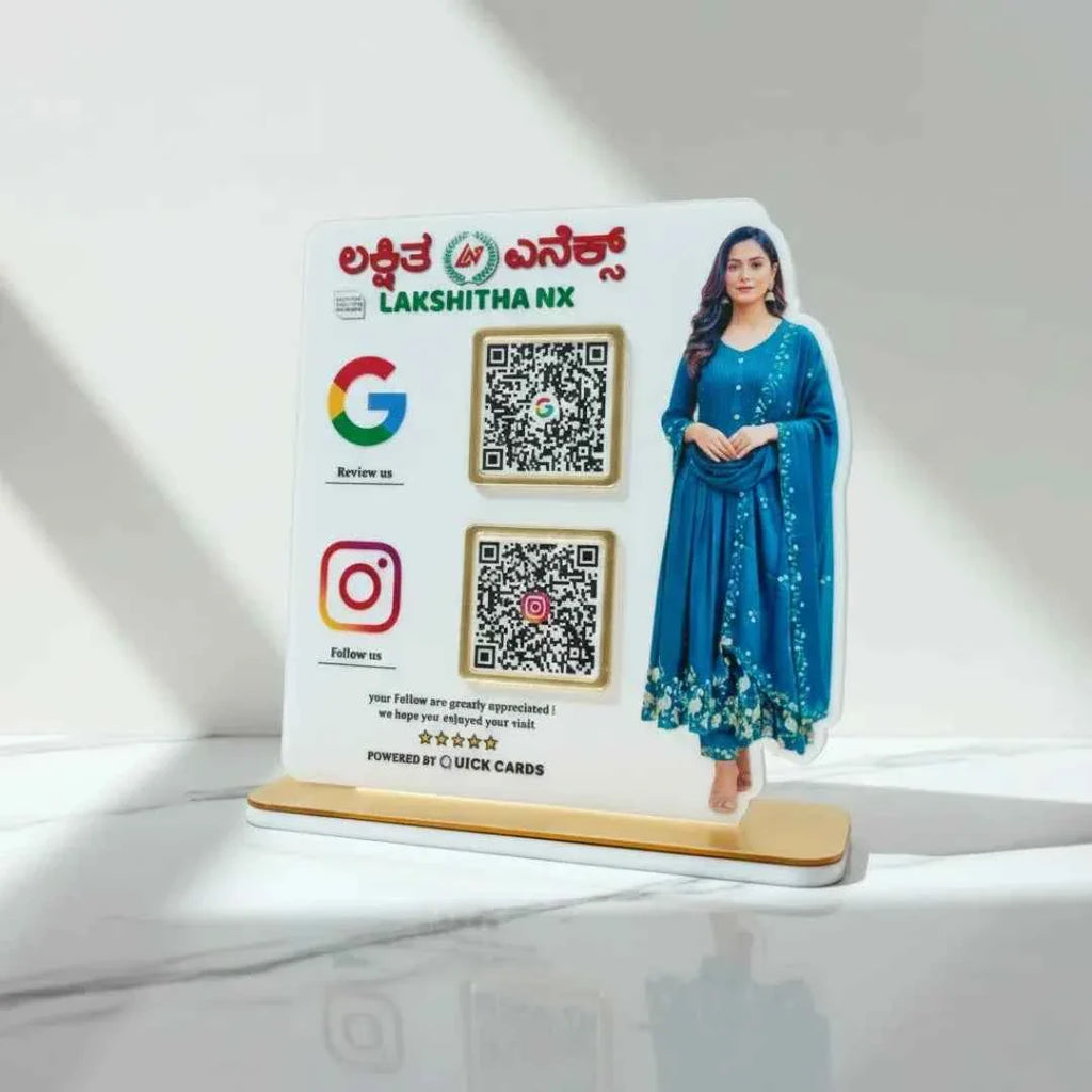 Clothing 2 QR Standee