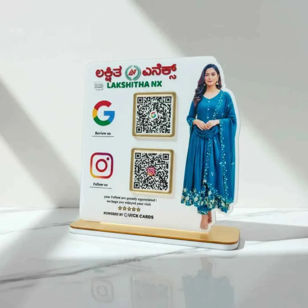 Clothing 2 QR Standee